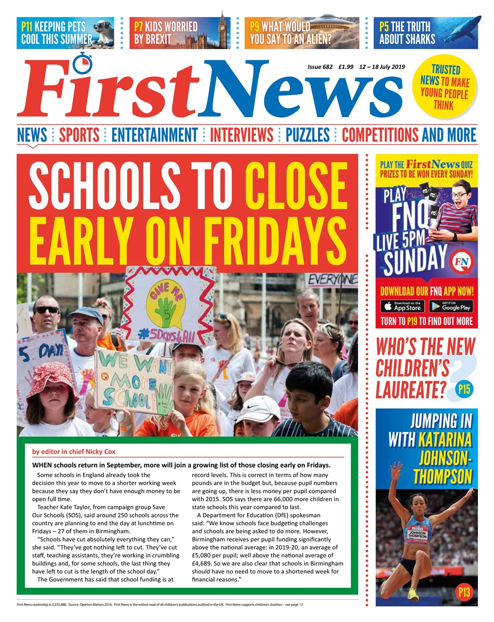 First News Preview Pages
