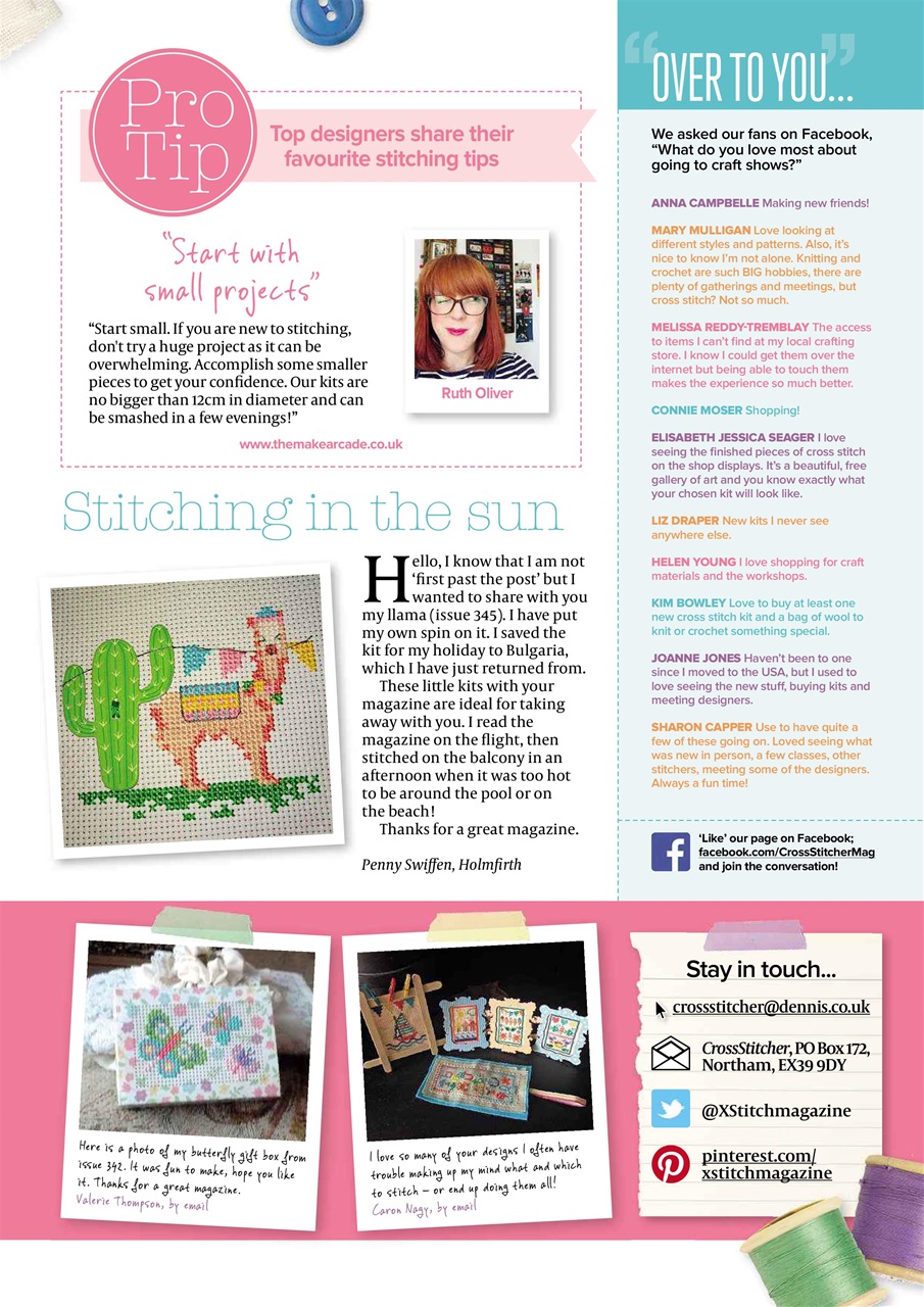 CrossStitcher Preview Pages