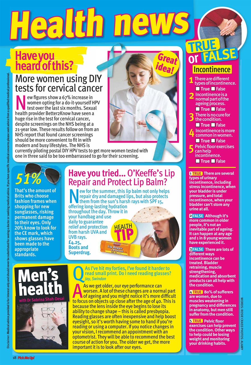 Pick Me Up Preview Pages