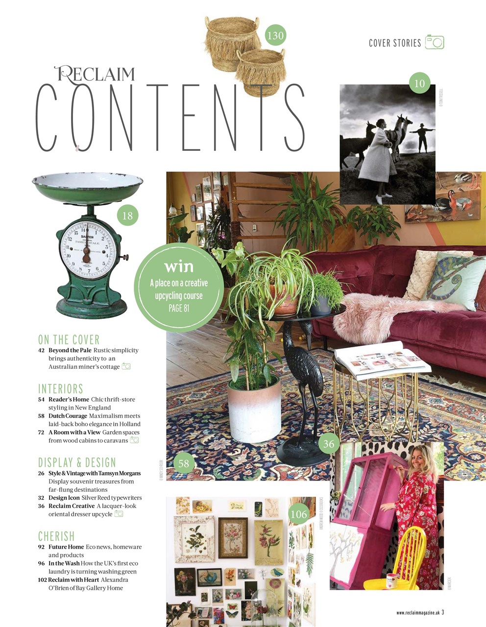 Reclaim Preview Pages