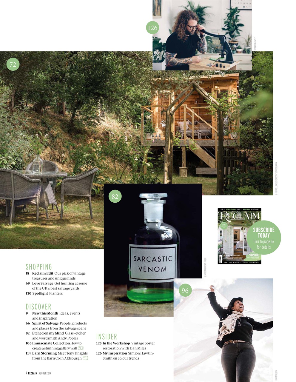 Reclaim Preview Pages