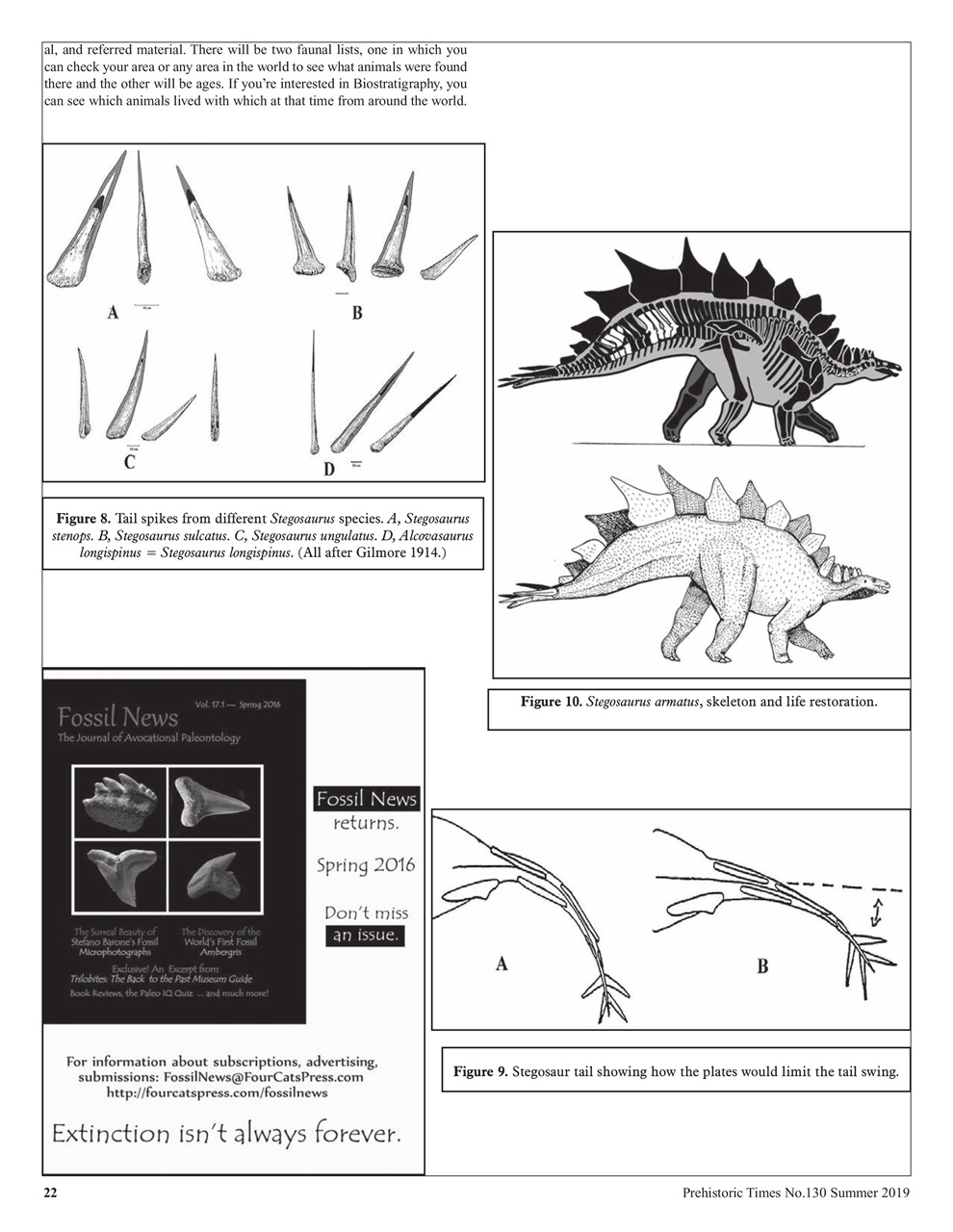 Prehistoric Times Preview Pages
