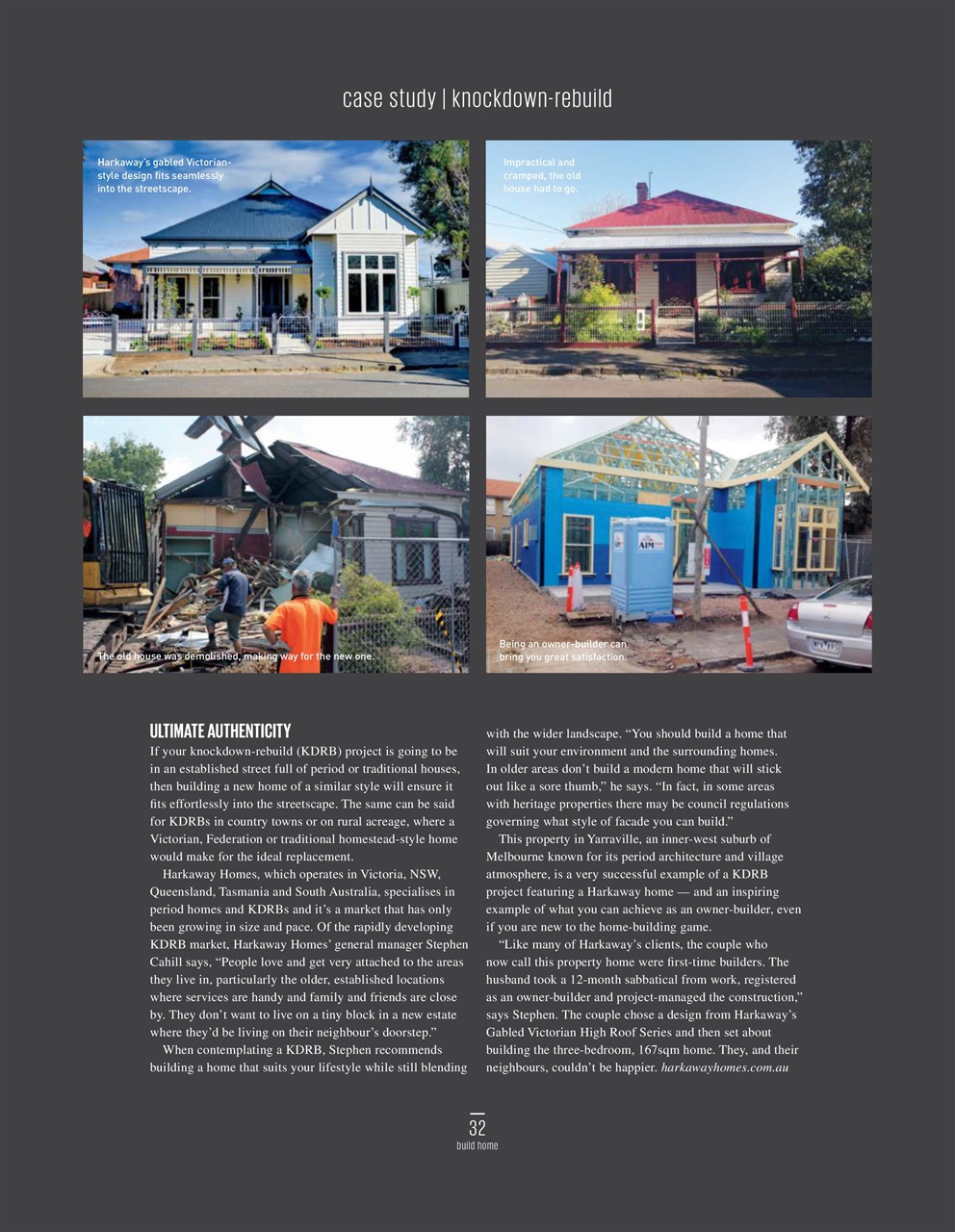 Build Home Victoria Preview Pages