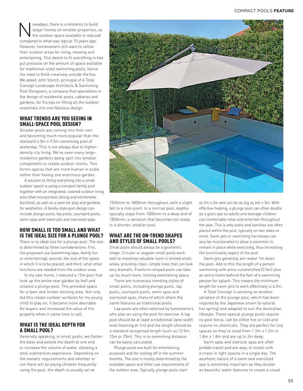 Poolside Showcase Preview Pages