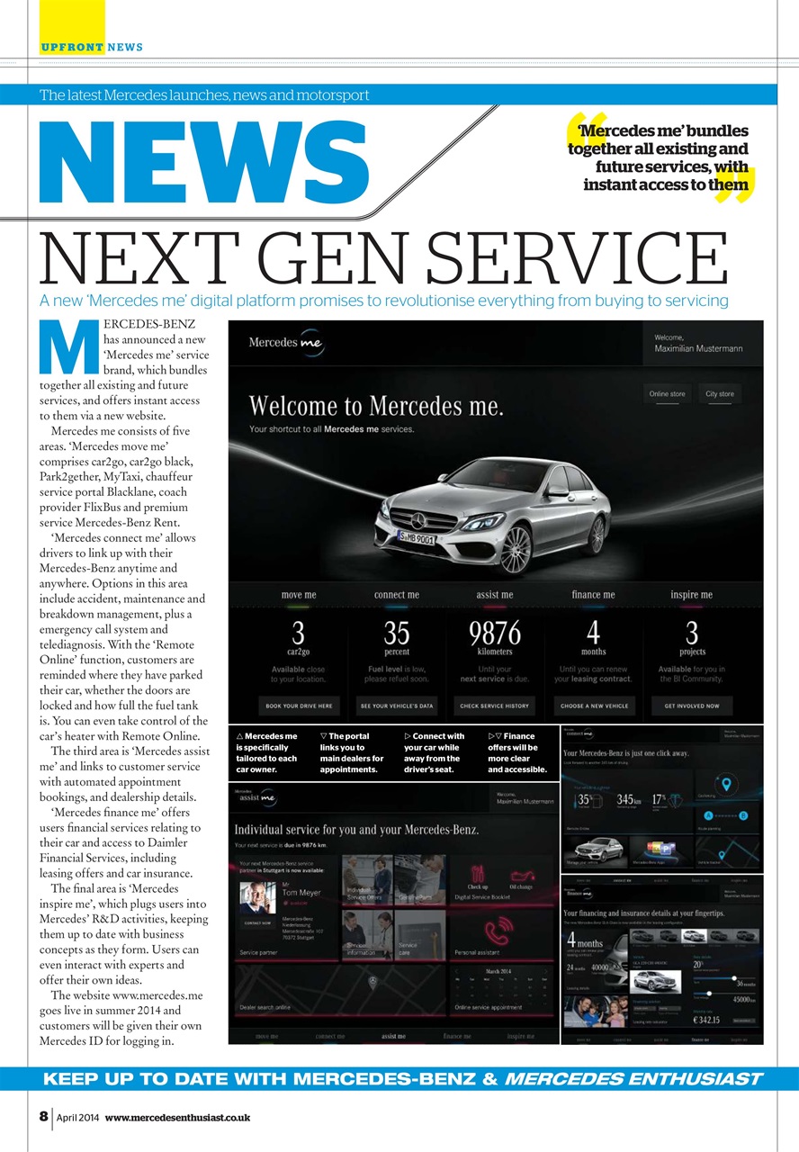 Mercedes Enthusiast Preview Pages