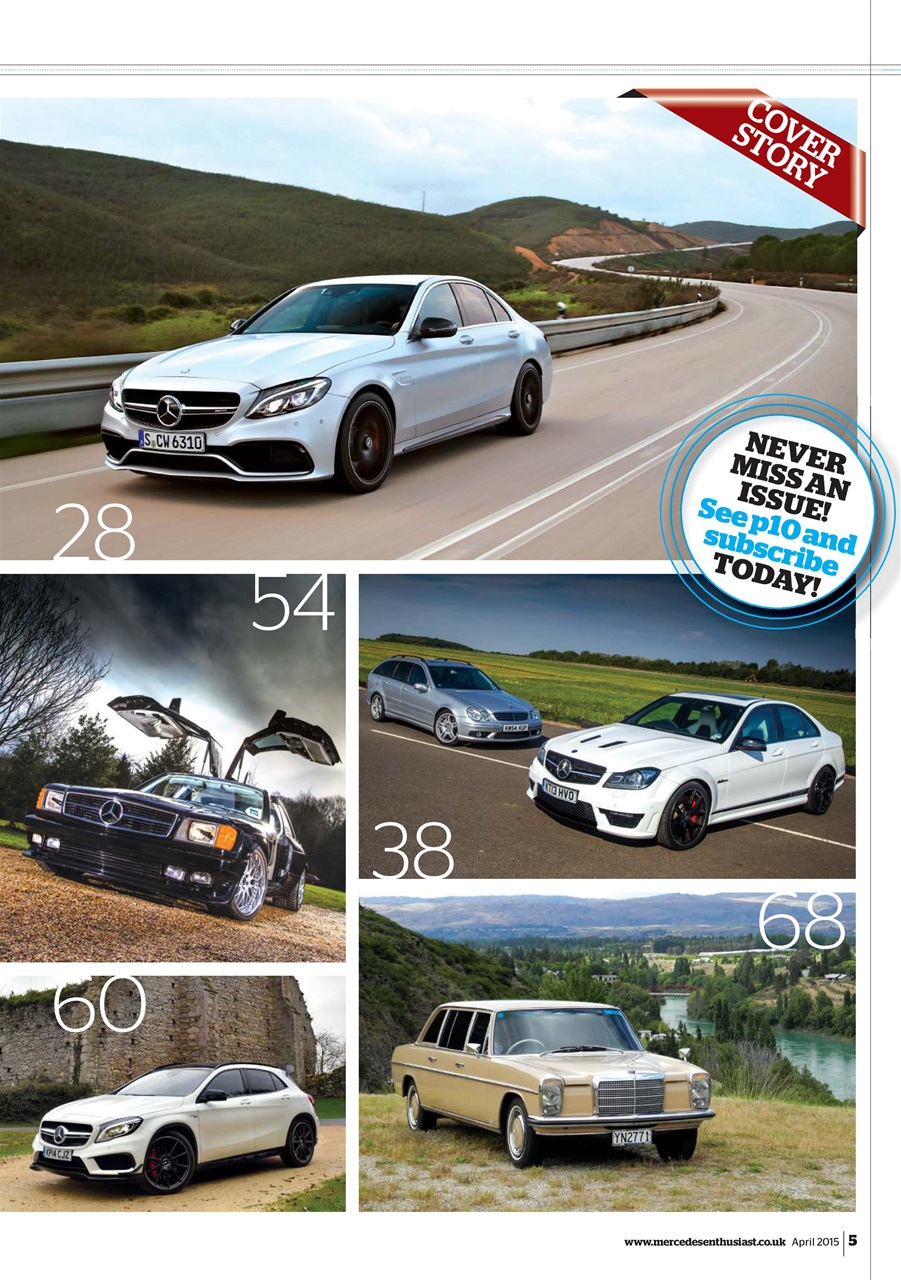 Mercedes Enthusiast Preview Pages