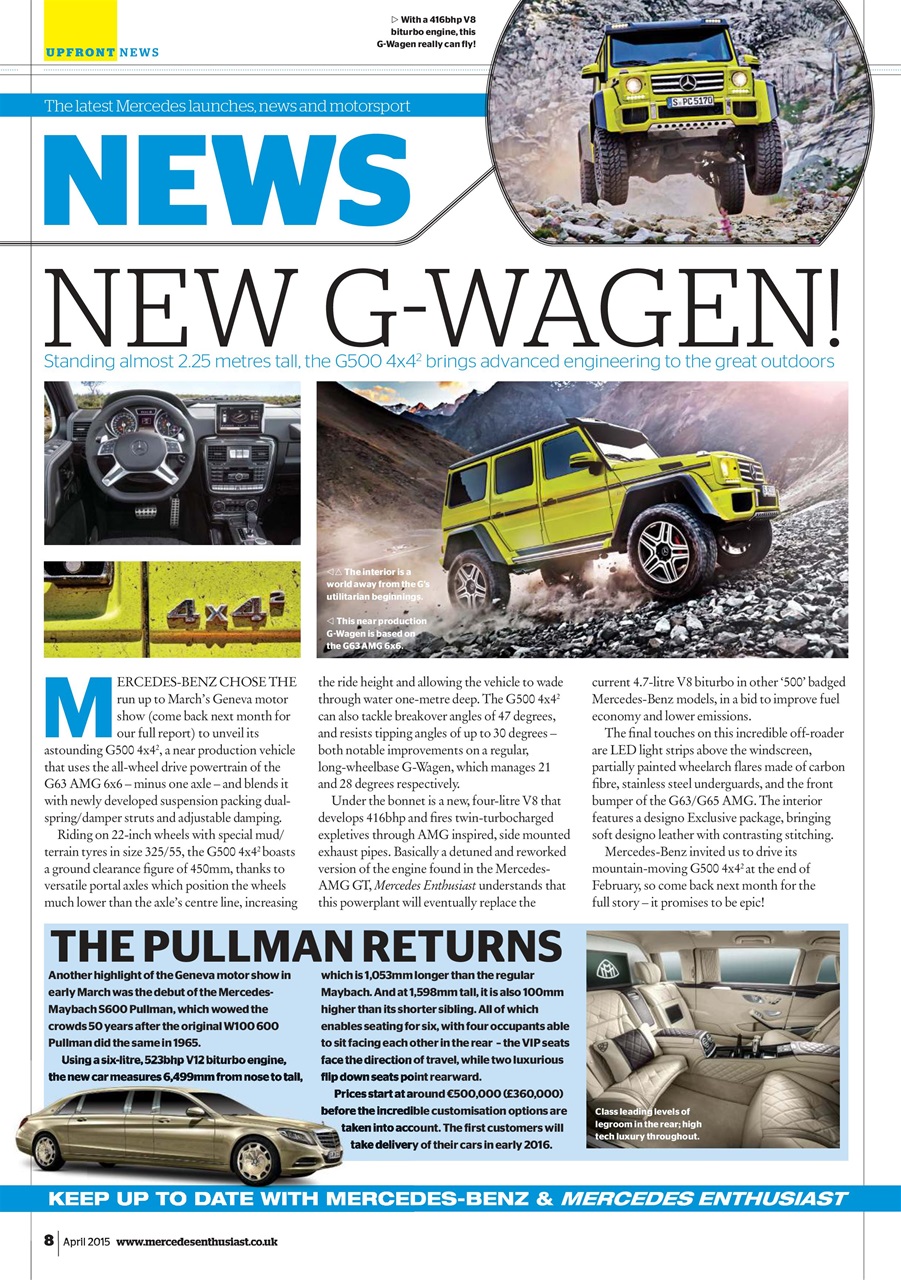 Mercedes Enthusiast Preview Pages