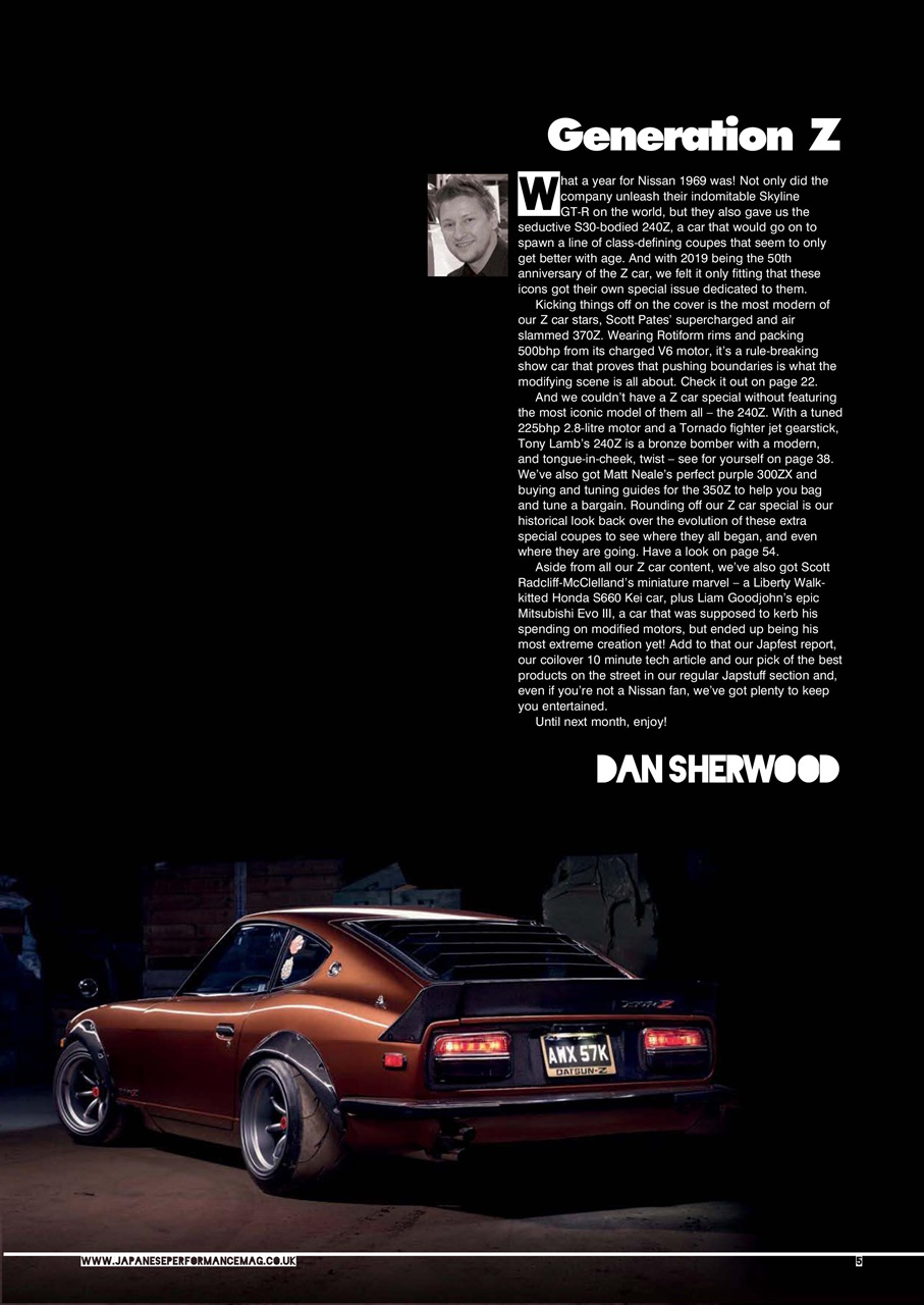 Japanese Performance Preview Pages