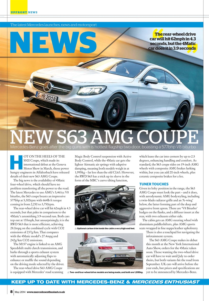 Mercedes Enthusiast Preview Pages