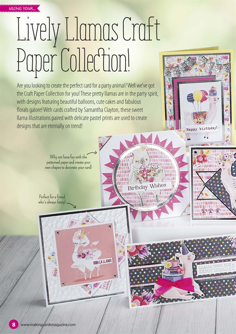 Making Cards & Papercraft Preview Pages