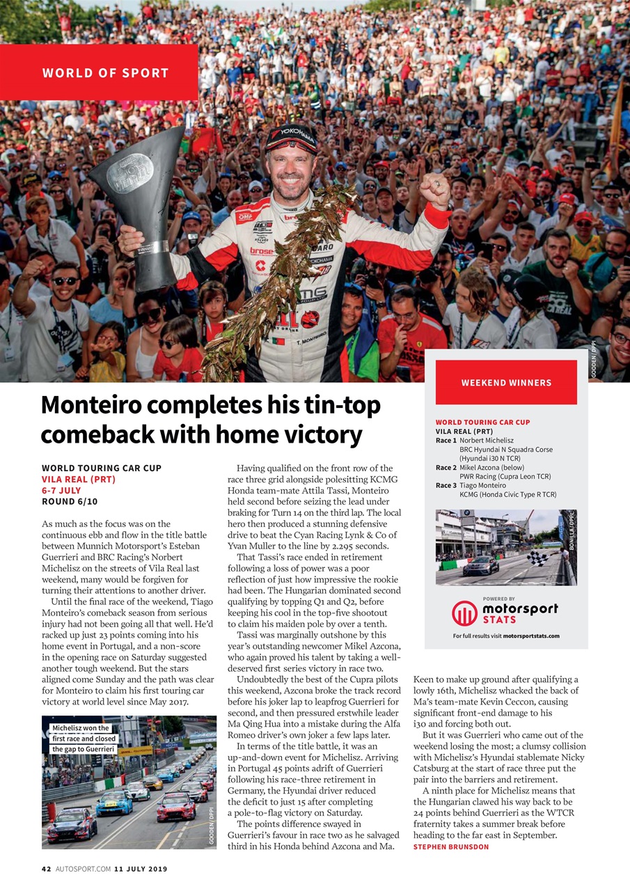 Autosport Preview Pages