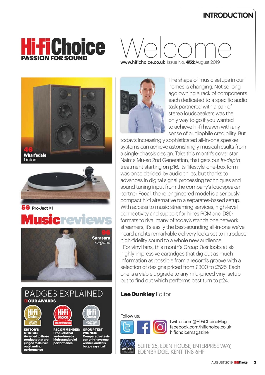 Hi-Fi Choice Preview Pages