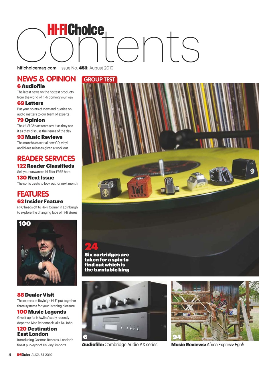 Hi-Fi Choice Preview Pages