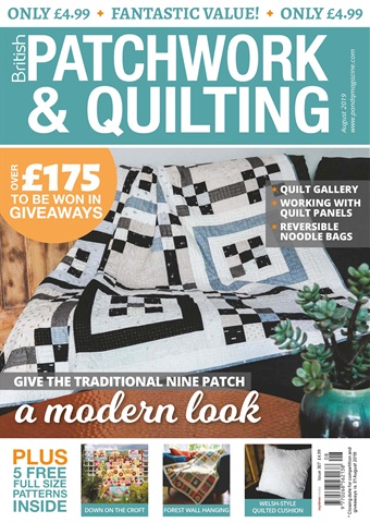 Patchwork and Quilting issue August 2019