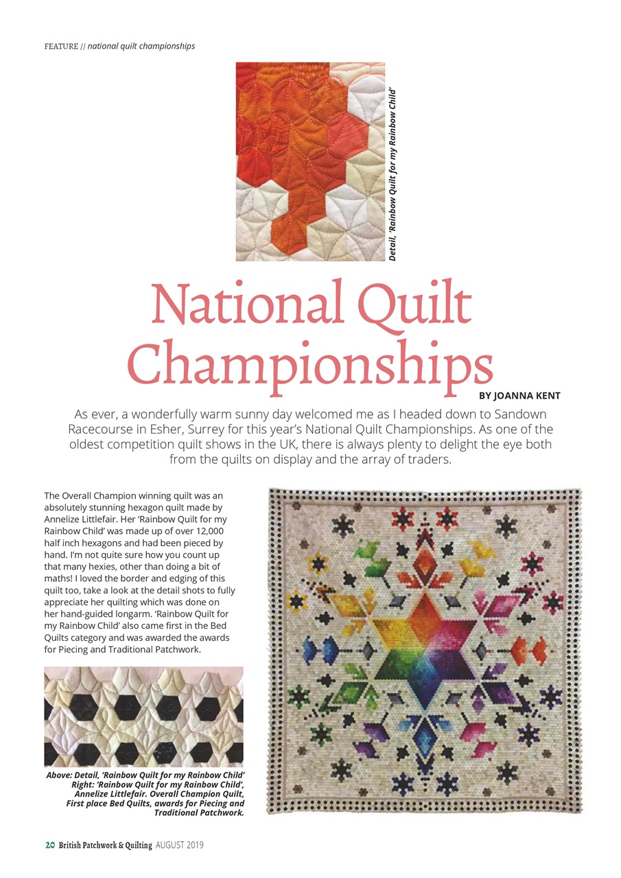 Patchwork and Quilting Preview Pages