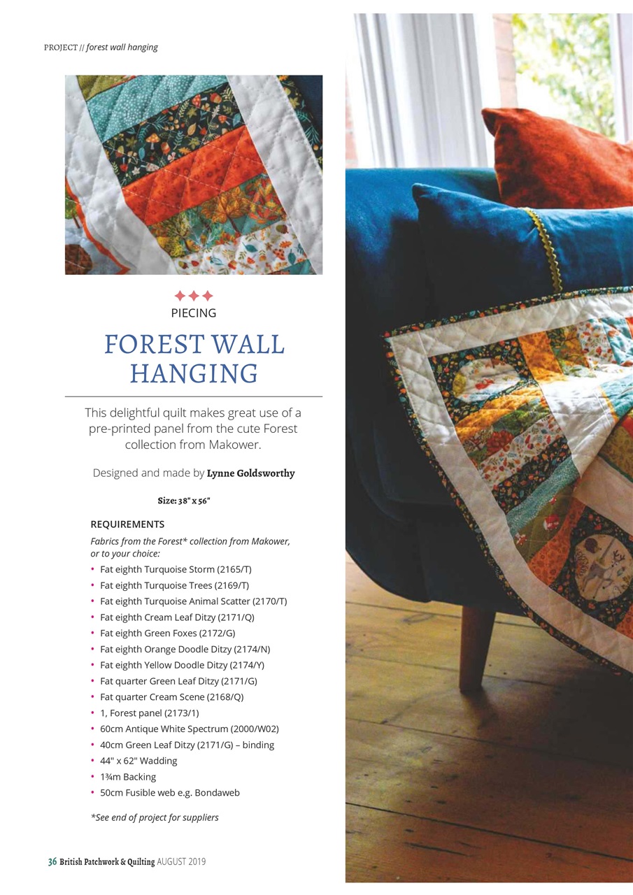 Patchwork and Quilting Preview Pages