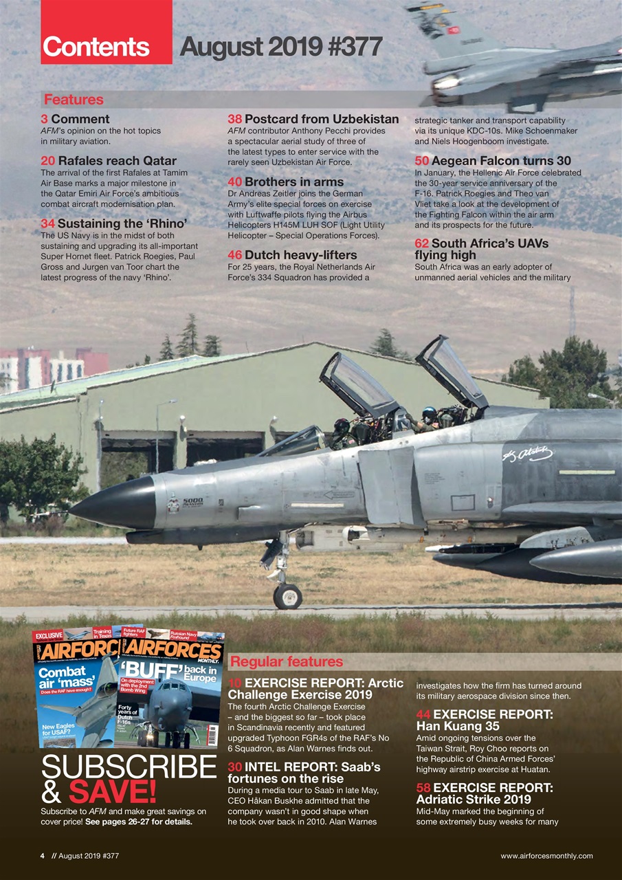 AirForces Monthly Preview Pages