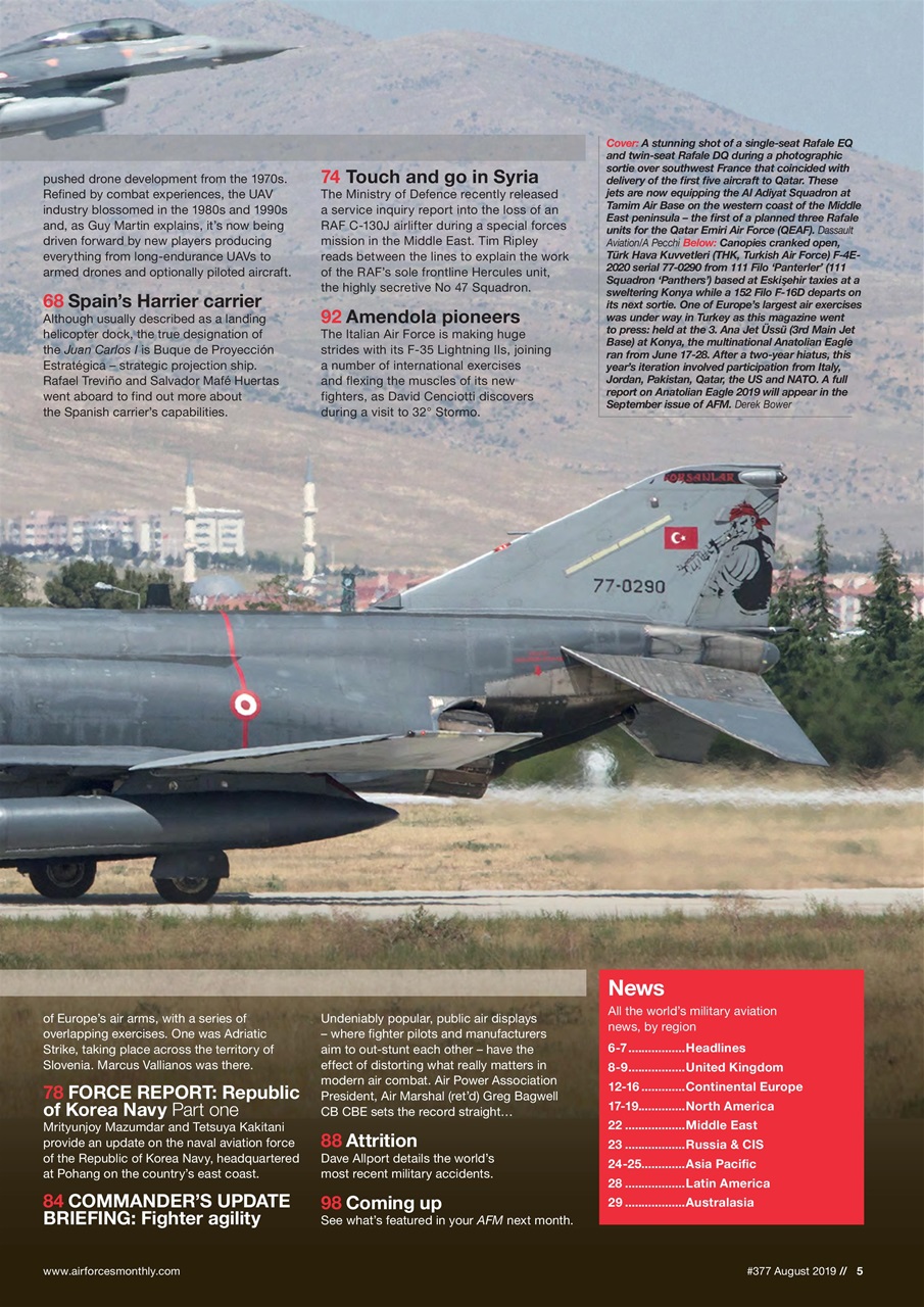 AirForces Monthly Preview Pages