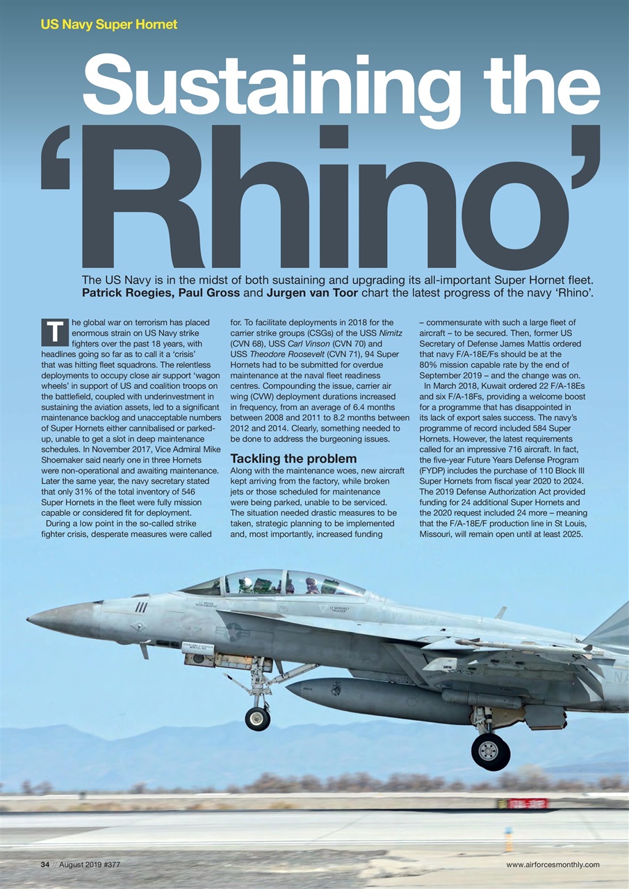 AirForces Monthly Preview Pages