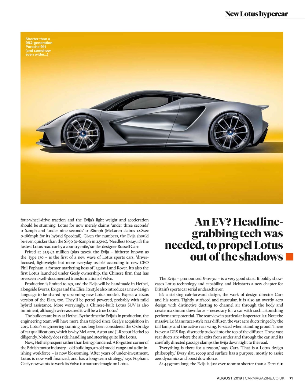 Car Preview Pages