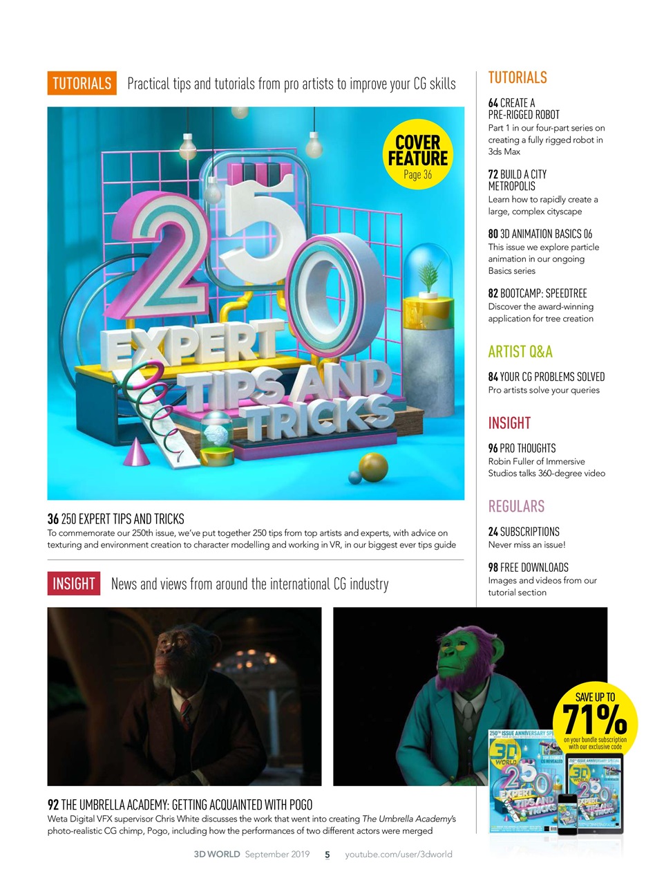 3D World Preview Pages