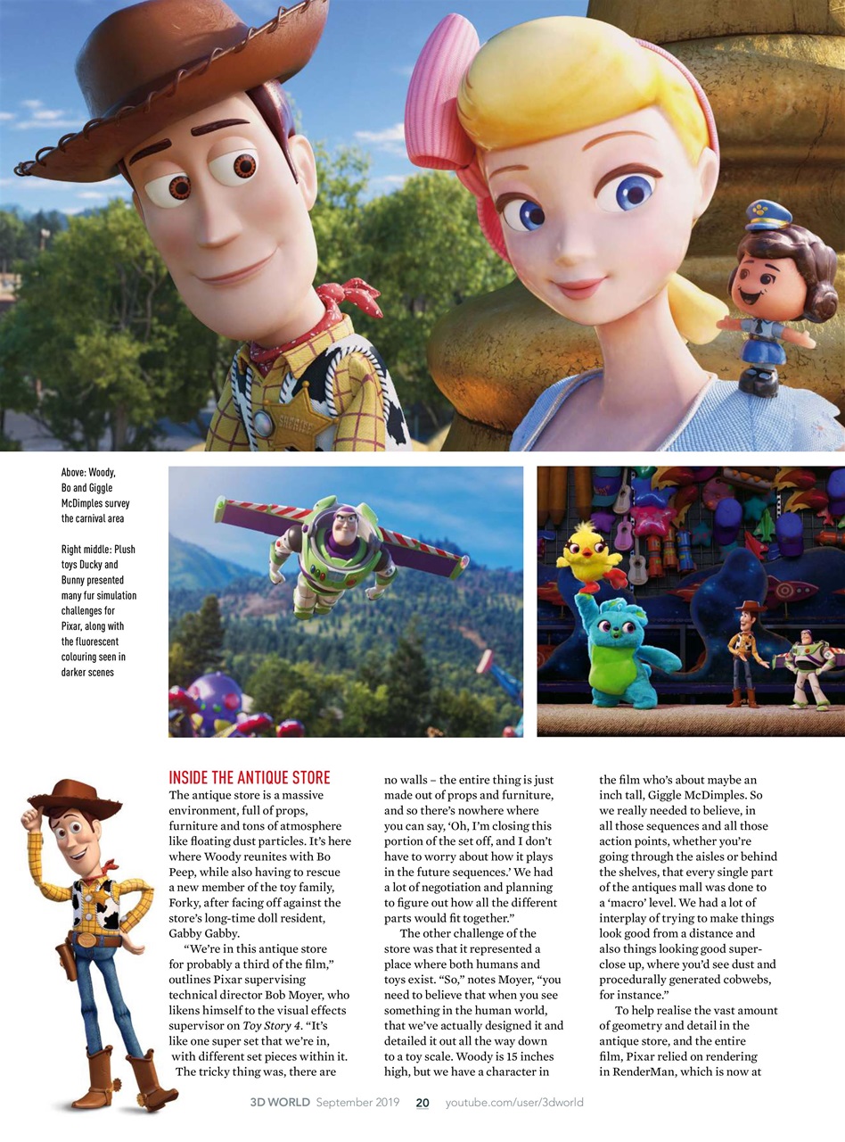 3D World Preview Pages