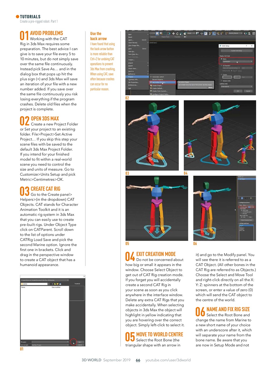 3D World Preview Pages