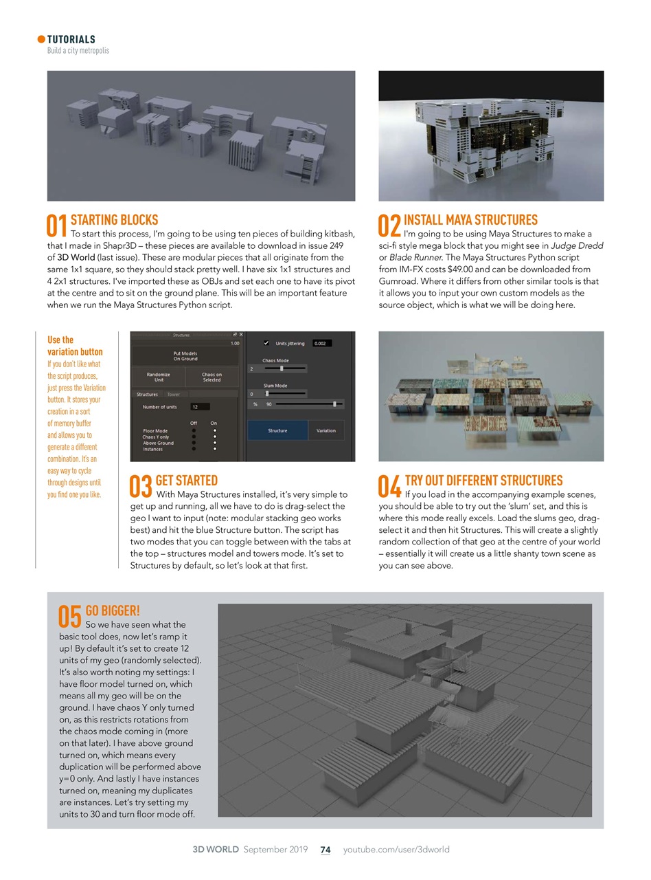 3D World Preview Pages