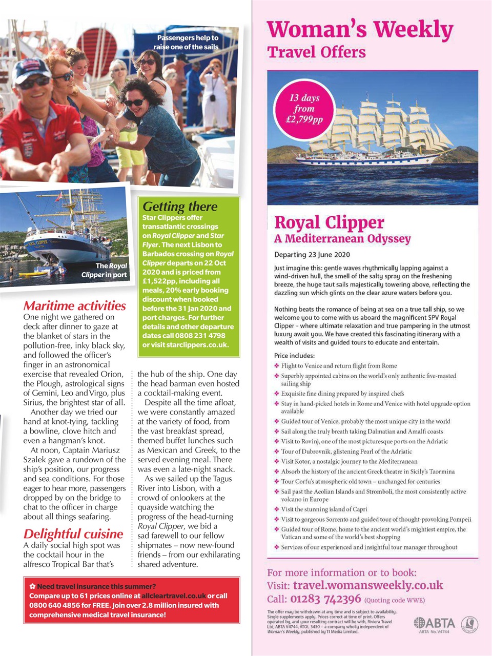 Woman's Weekly Preview Pages