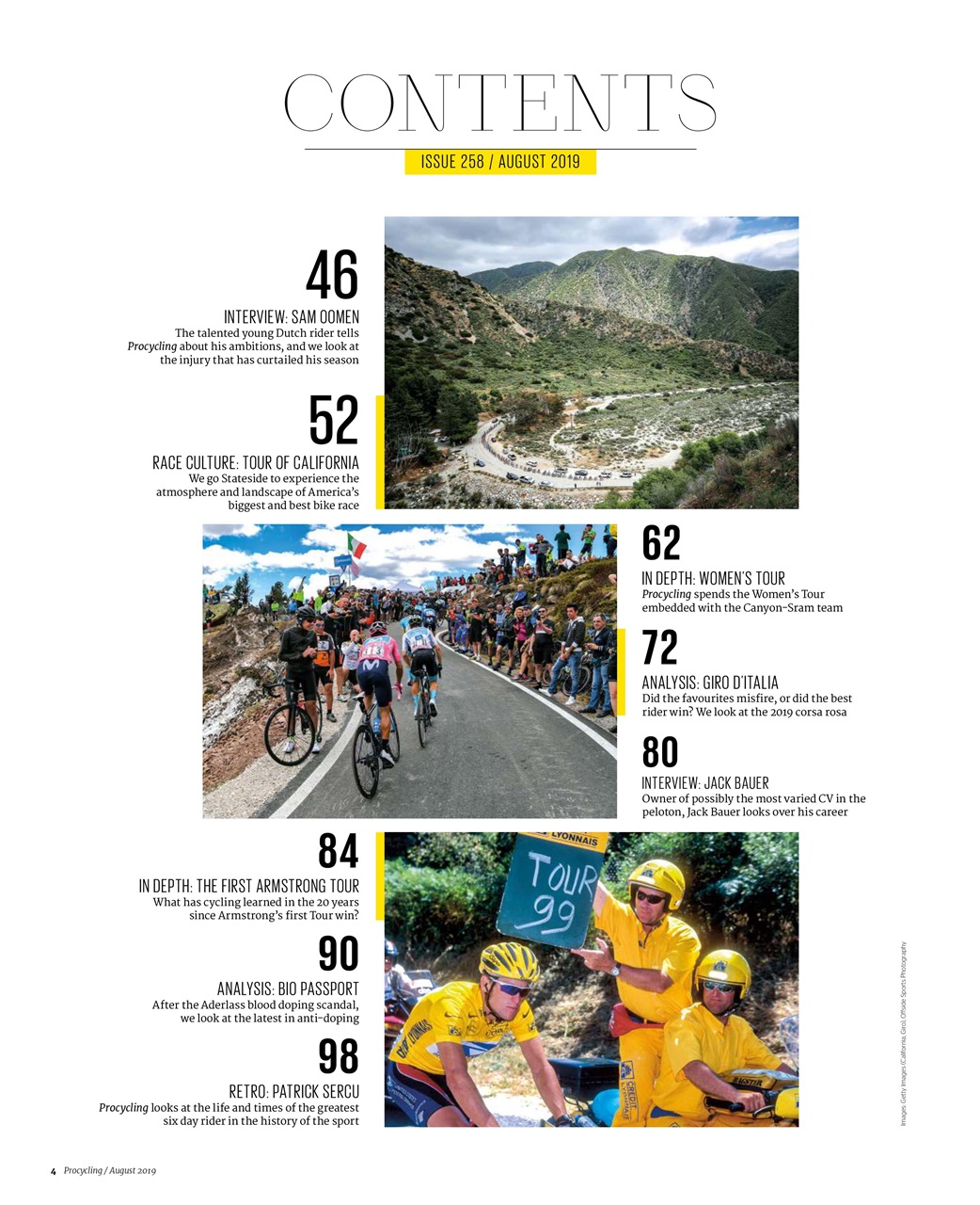 Procycling Preview Pages