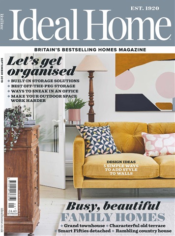 Ideal Home issue September 2019