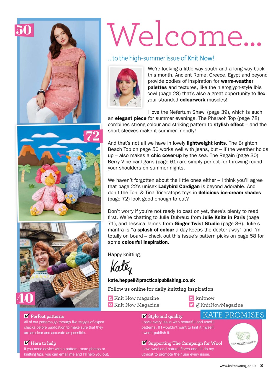 Knit Now Preview Pages