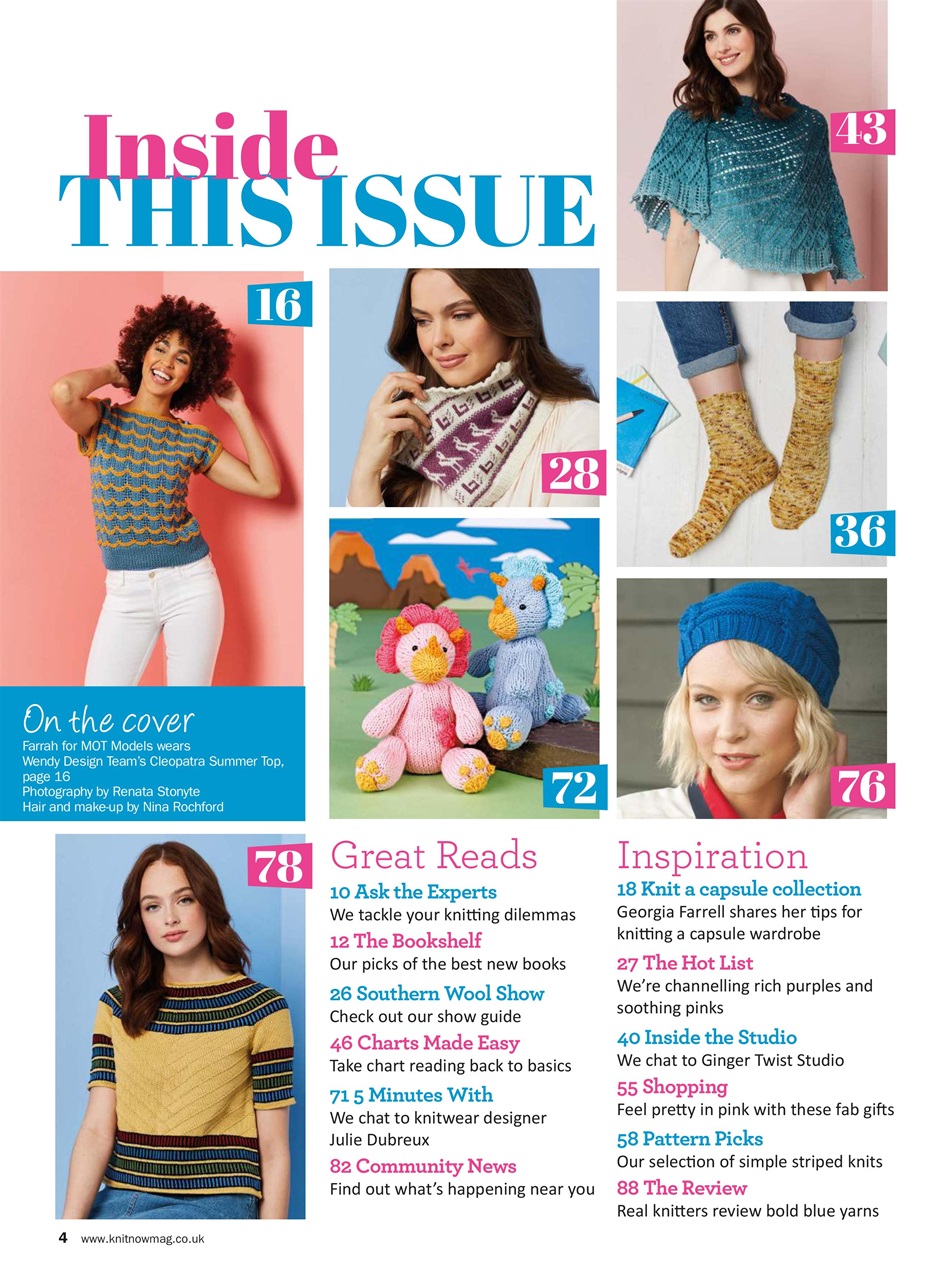 Knit Now Preview Pages