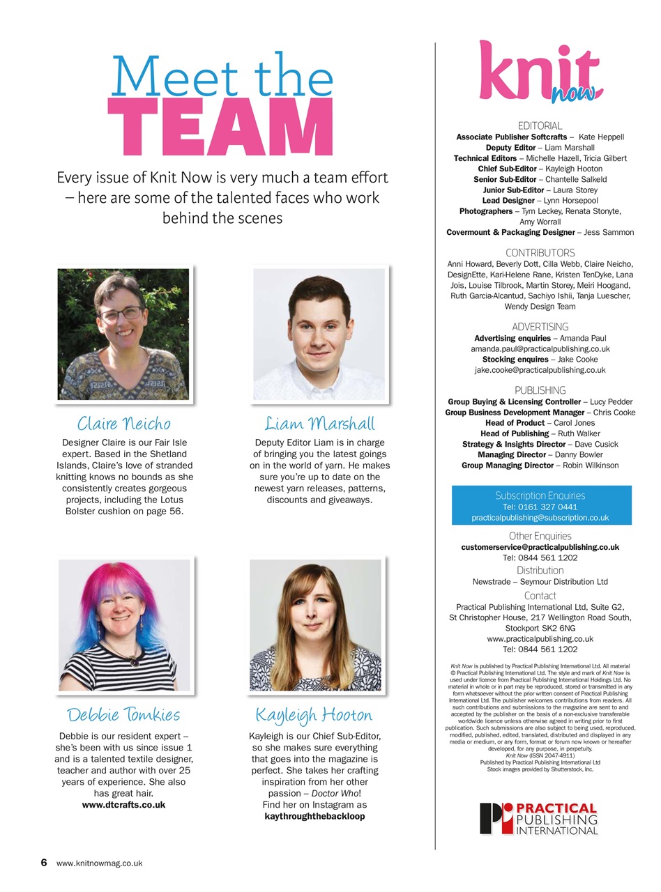 Knit Now Preview Pages