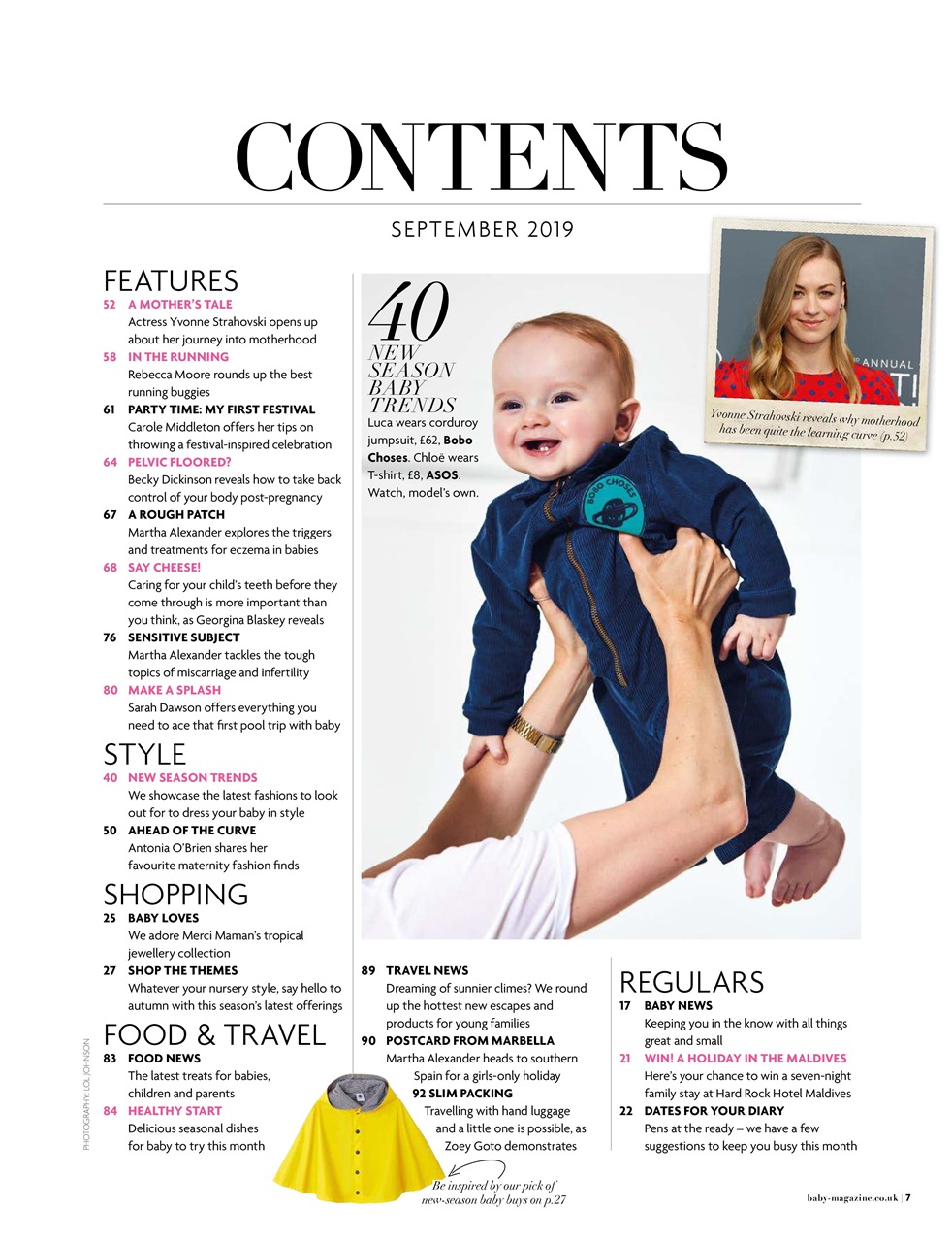 Baby Magazine Preview Pages
