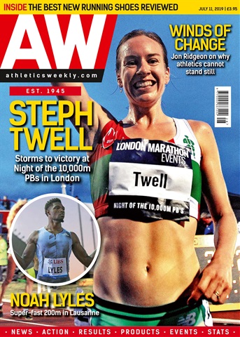 AW – Athletics Weekly Magazine issue July 11 2019