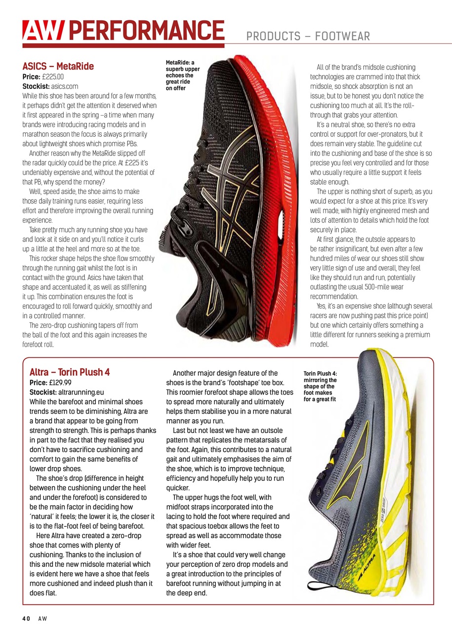 AW – Athletics Weekly Magazine Preview Pages