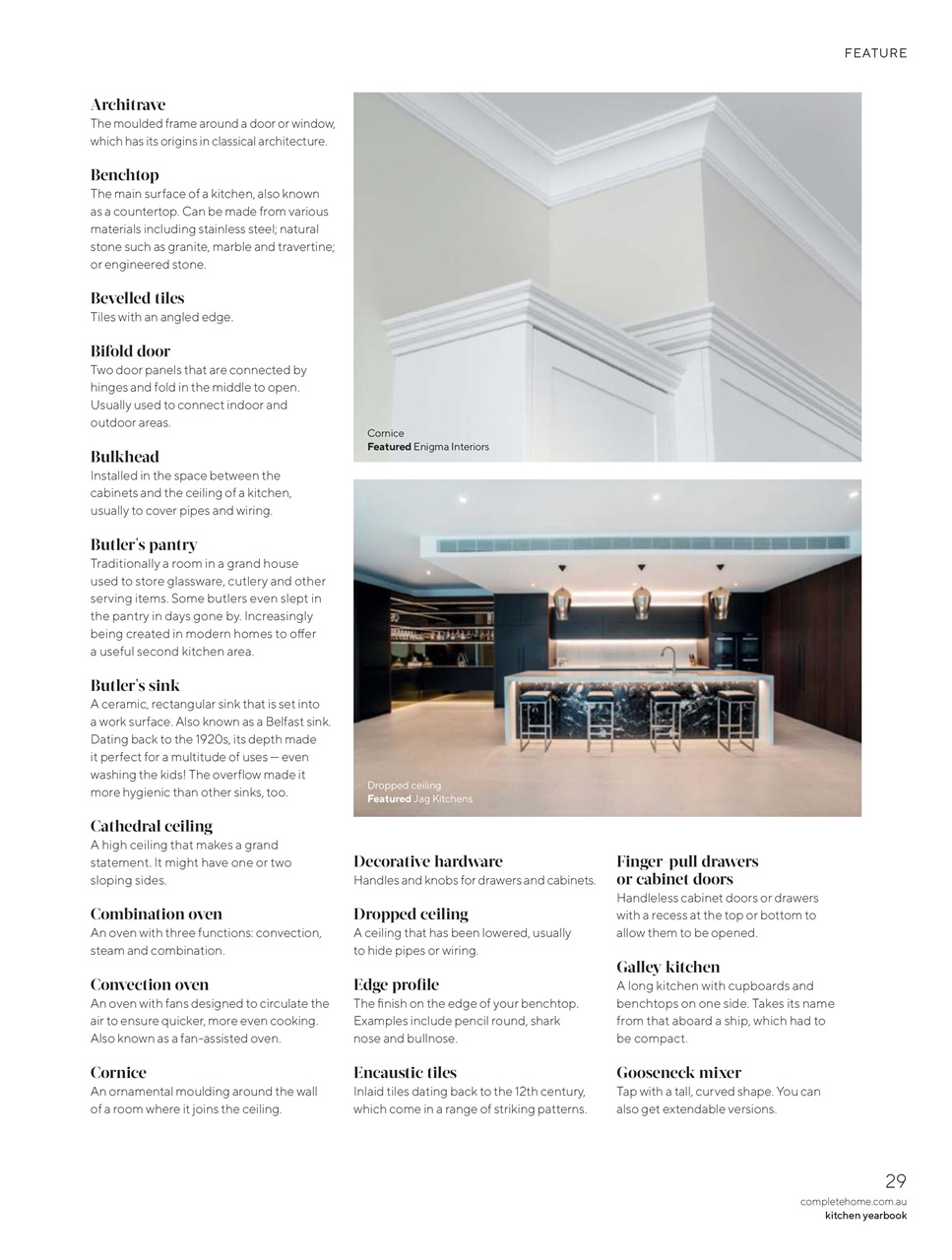 Kitchen Yearbook Preview Pages