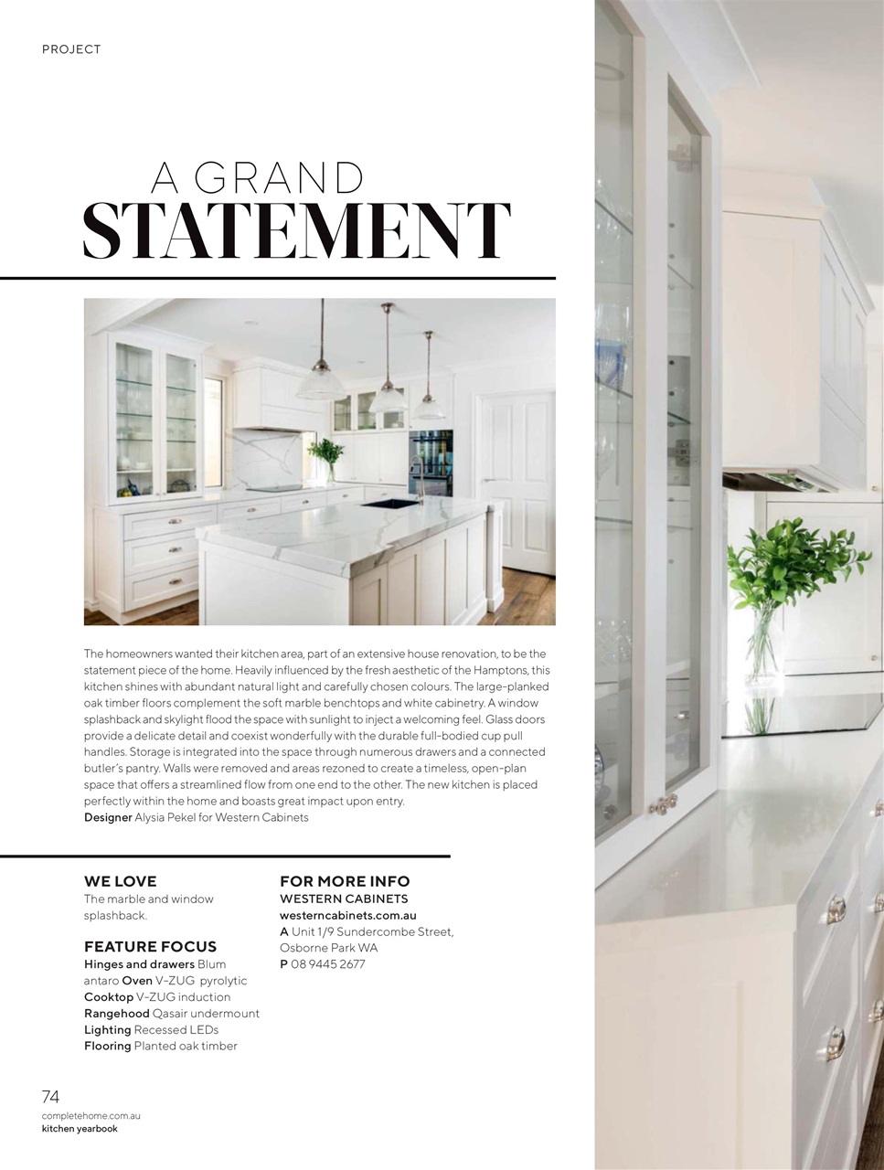 Kitchen Yearbook Preview Pages