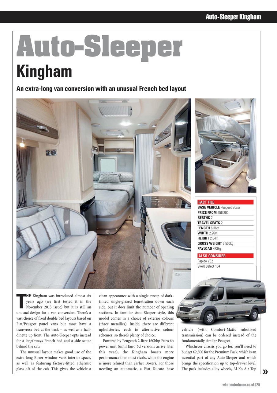 What Motorhome magazine Preview Pages