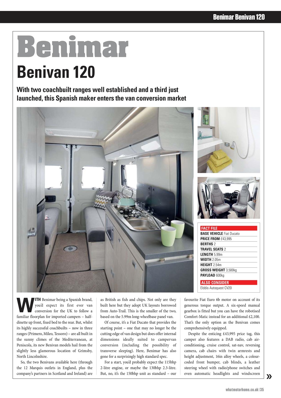 What Motorhome magazine Preview Pages