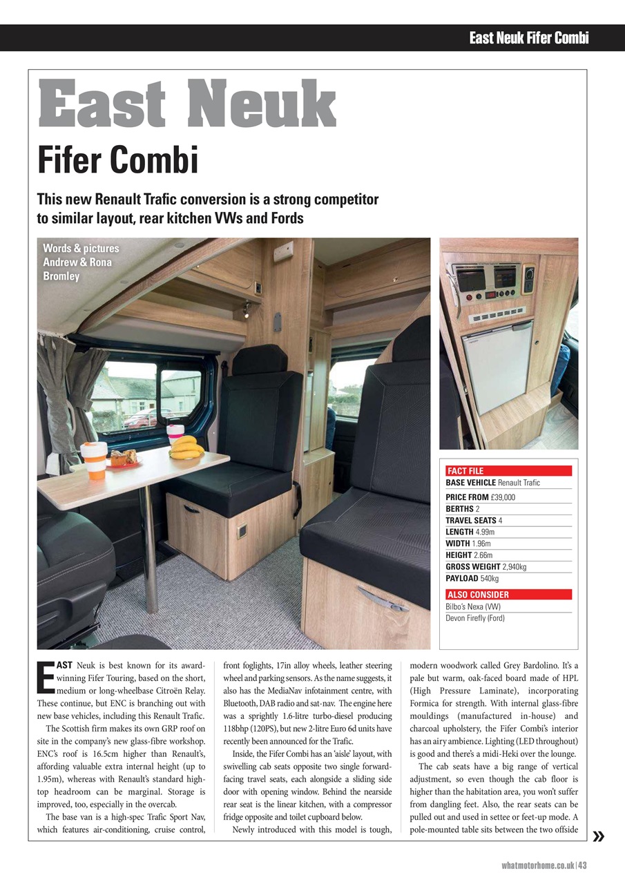What Motorhome magazine Preview Pages