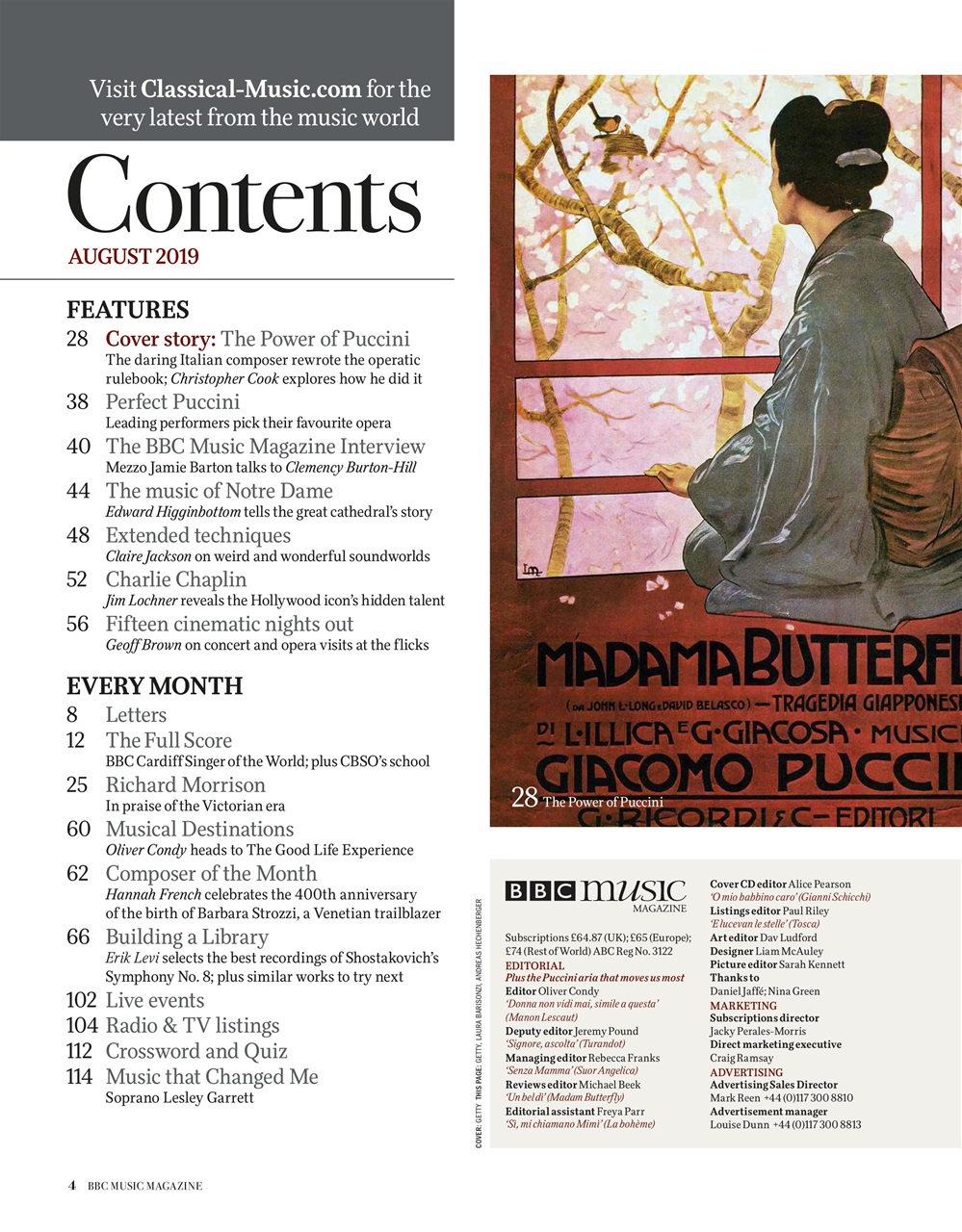 BBC Music Magazine Preview Pages