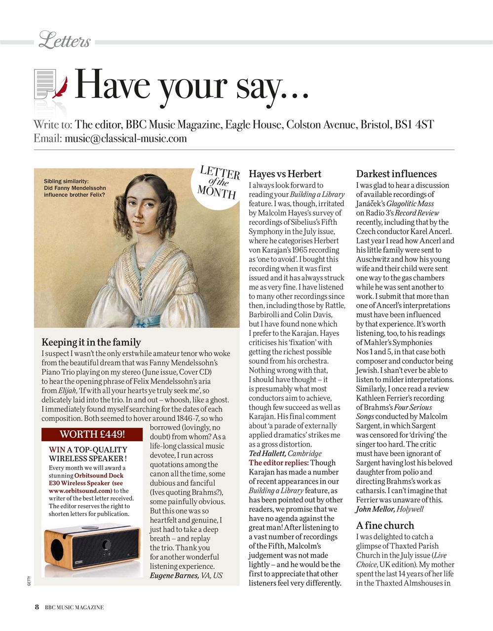 BBC Music Magazine Preview Pages