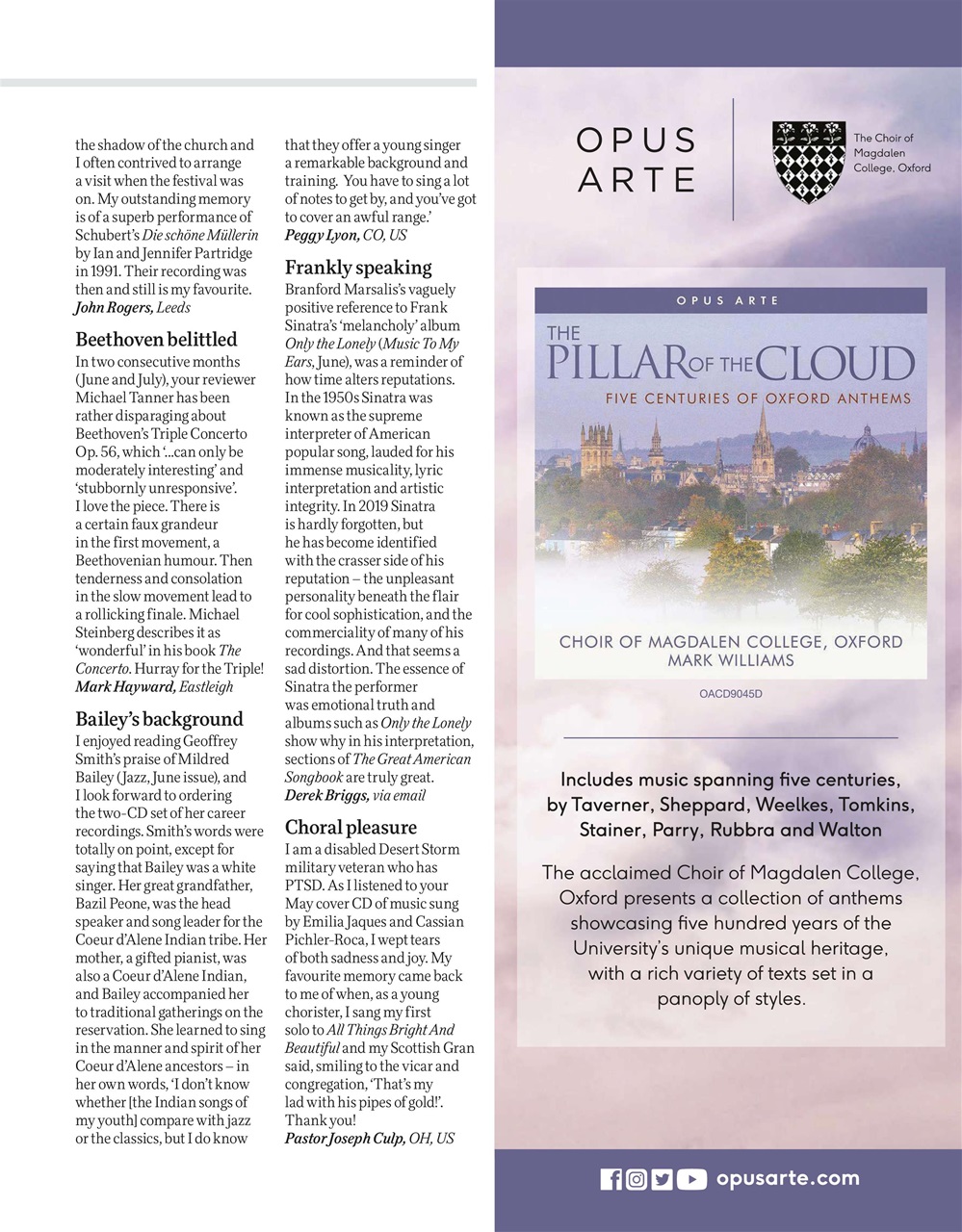 BBC Music Magazine Preview Pages