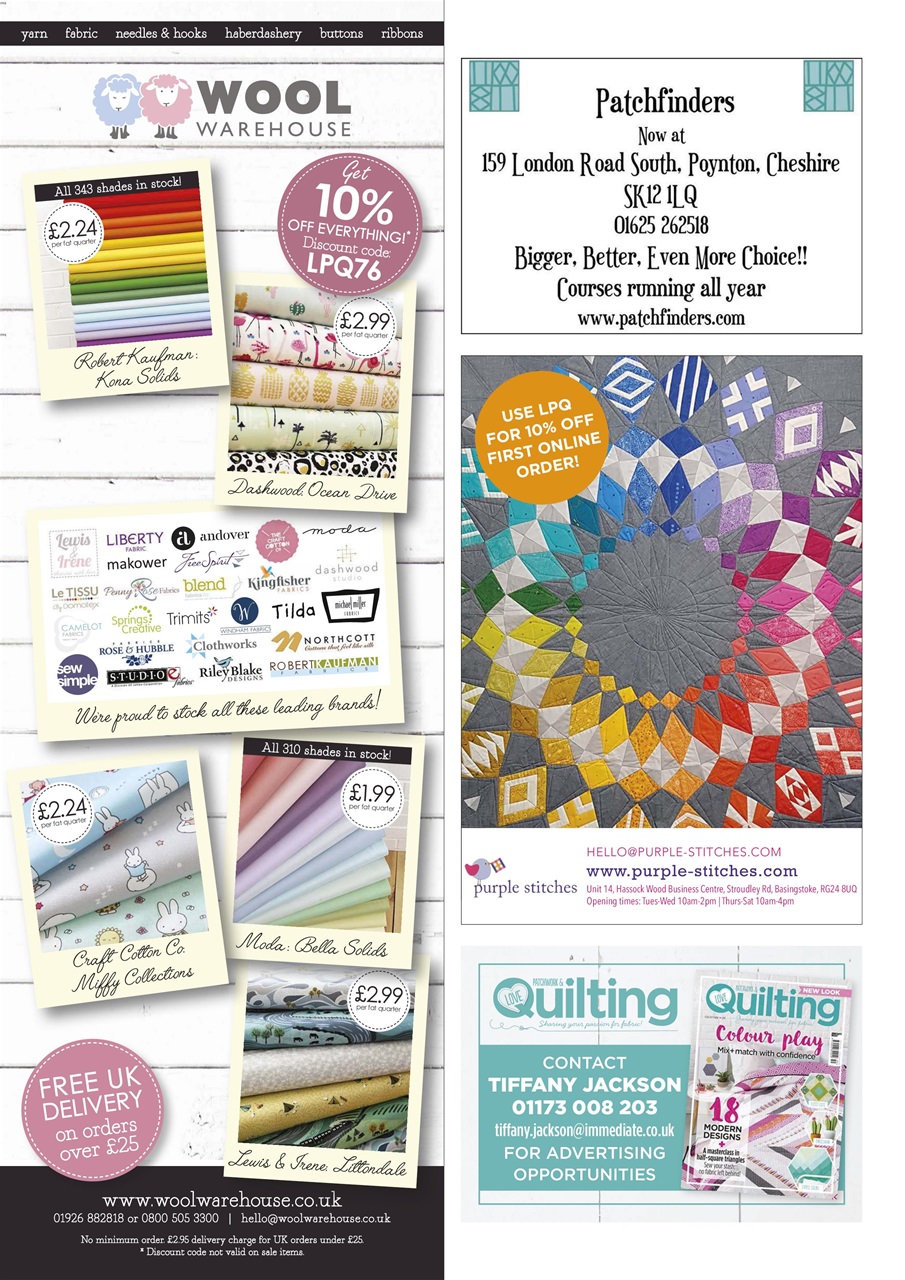 Love Patchwork & Quilting Preview Pages