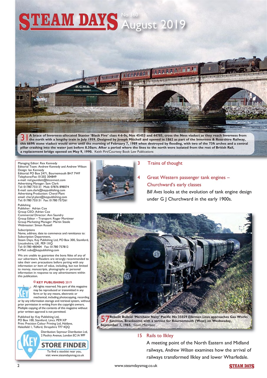 Steam Days Preview Pages