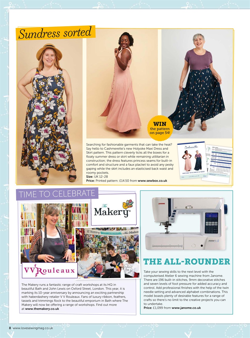 Love Sewing Preview Pages