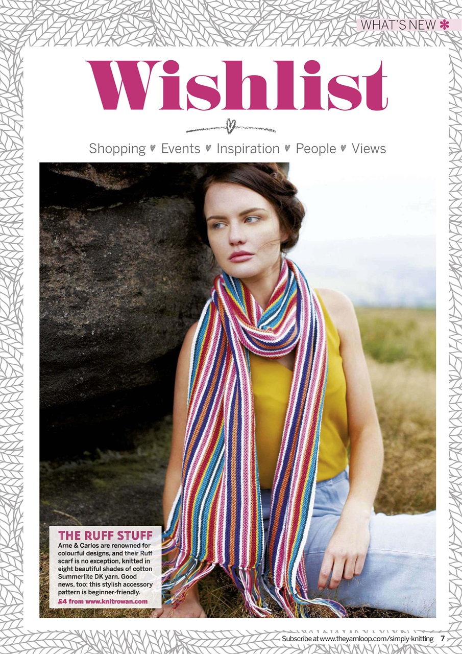 Simply Knitting Preview Pages