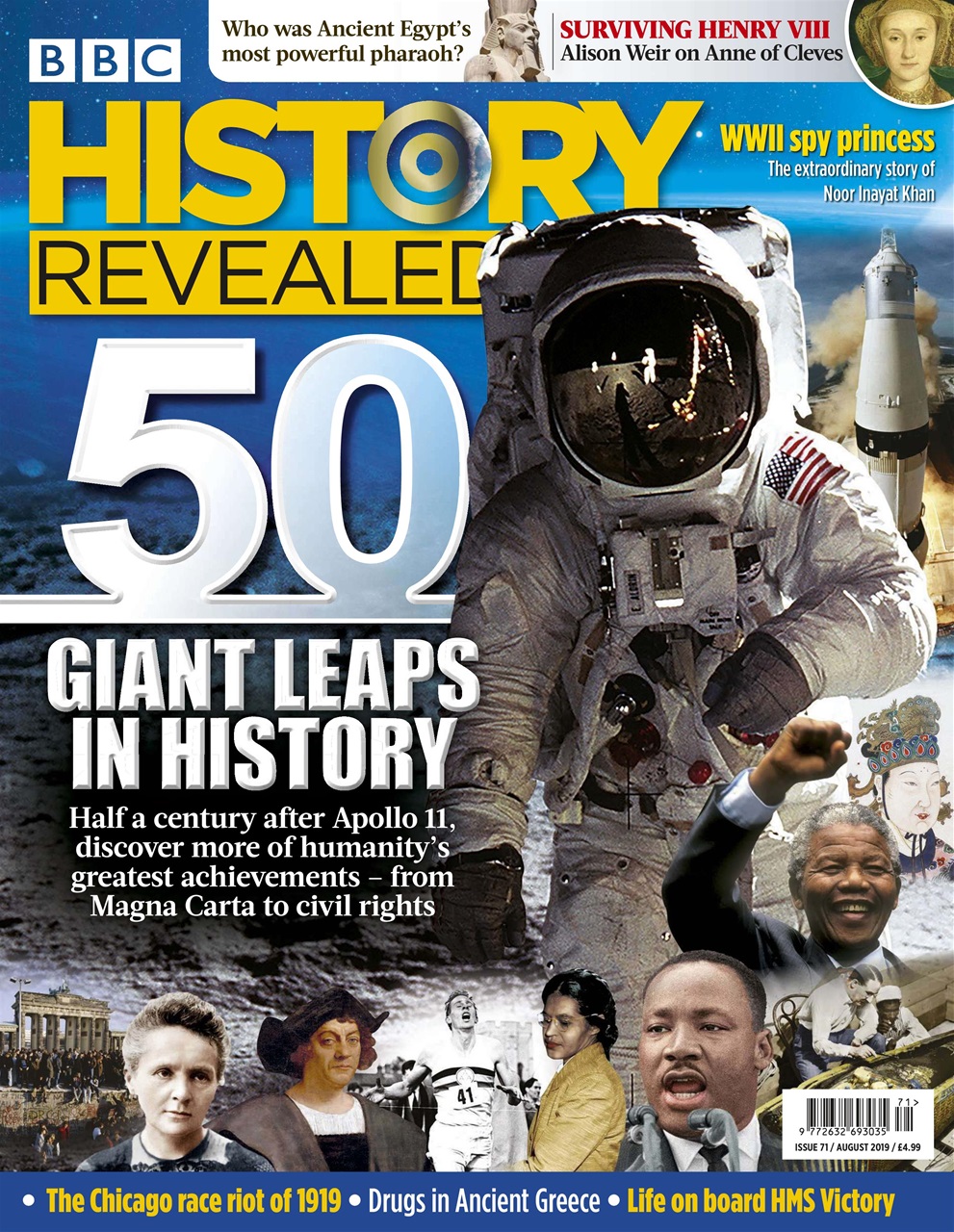 BBC History Revealed Magazine Preview Pages